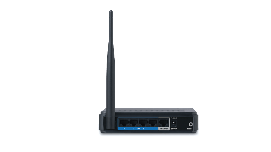DIR-501 router back